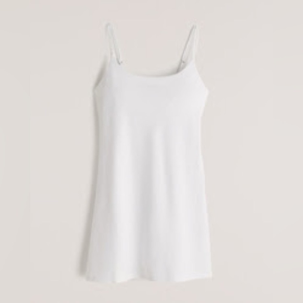 Abercrombie & Fitch Traveler Mini Dress White Size: Small Tall